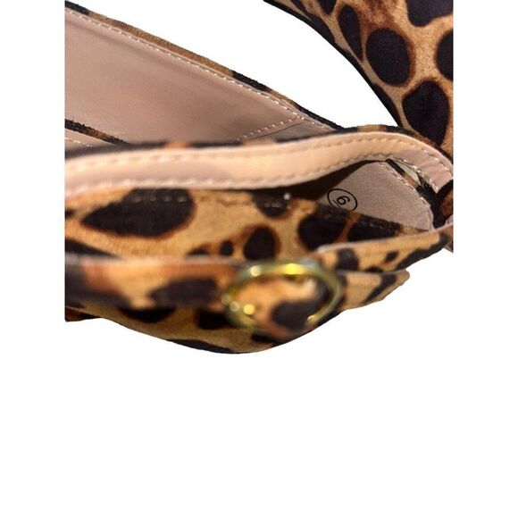 Leopard Print Stiletto Size‎ 6 Heels NWOT - Picture 4 of 6